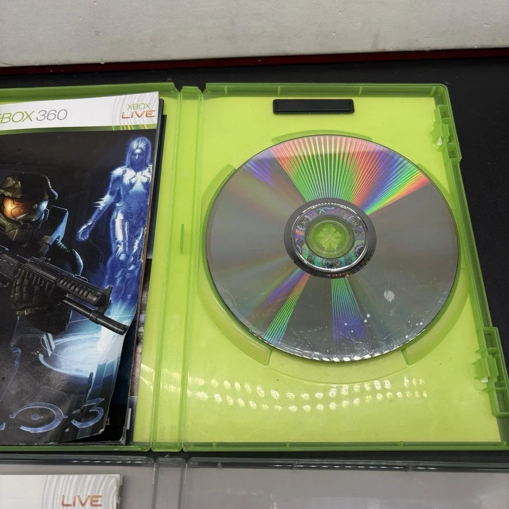 Halo Wars Platinum Hits + Halo‎ 3 Xbox 360 CIB Complete Lot Microsoft Bungie